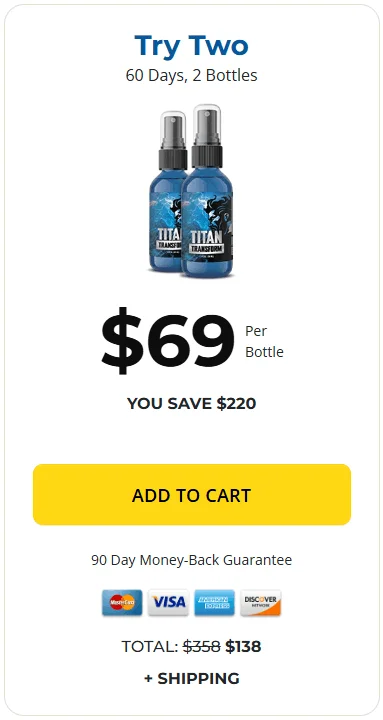 Titan Transform one bottle